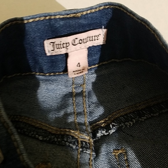 Juicy Couture rhinestone jeans F4 - Picture 6 of 6